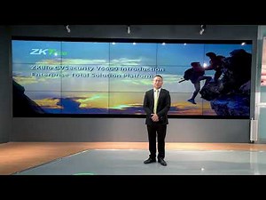 Introduction of ZKTeco's latest Enterprise Total Solution Platform - ZKBioCV Security by Jeff Yang