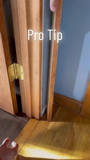 How to solve this issue with door casing. #HuluChippendalesDance #DIY #homeimprovement #homerenovation #construction | Tools Idea