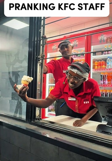 Drive-Thru Prank at KFC Leaves Workers in Hysterics