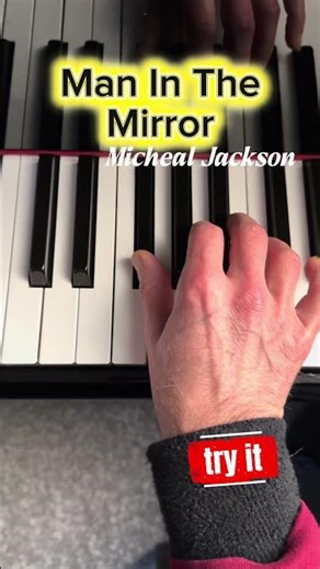 Man in the Mirror – Michael Jackson, Try it! #piano #pianocover #pianomusic
