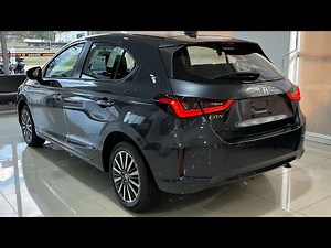 The new 2025 Honda City, in its entry-level version, impresses with its comprehensive features! P...