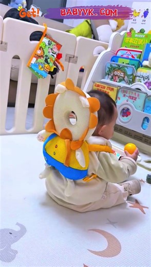 Baby Head Protector Backpack: Cushion Every Fall & Protect the Head #Baby