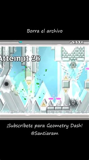 Geometry Dash: Borra el archivo #geometrydash #meme #humor #gaming #shorts
