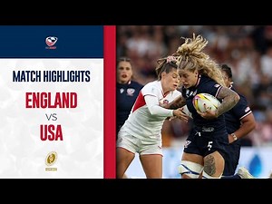 Match Highlights: USA vs England | Women's Rugby World Cup 2025