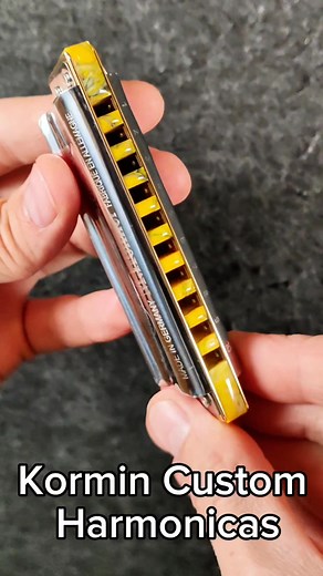 Looking for a harmonica that plays like a dream? Our custom-built harmonicas are precision-tuned and fully overblow/overdraw capable — made to match your unique playing style. Built by hand, ready to ship in two weeks. Message me anytime with questions!🎶🎶❤ #seydel #seydel1847 #seydelendorser #seydelharmonicas #seydelharmonica #hohner #goldenmelody #harmonica #harmonicaplayer #harmonicablues #bluesharp #bluesharmonica #kormin #kormincustom #kormincustomharmonicas | Kormin Custom Harmonicas