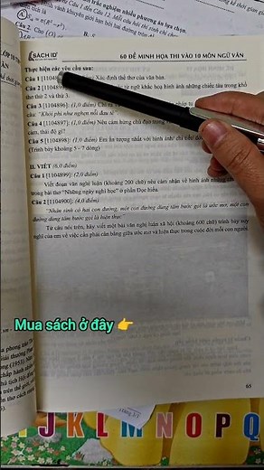 Đề thi thử vào 10 môn ngữ văn năm 2026, đề 18