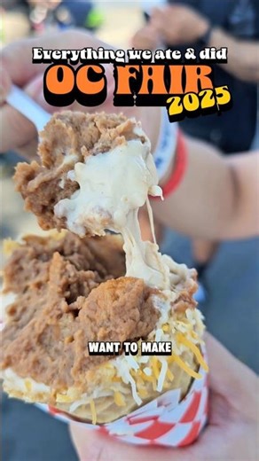 🎡 Everything we ate at the OC Fair 2025 #summervlog