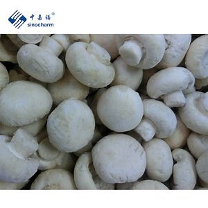 [Hot Item] Sinocharm Halal Certified IQF Champignon Wholesaler 10kg Bulk Frozen Whole Button Mushroom Price