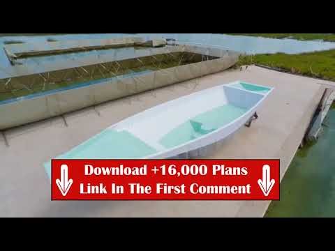 Amazing Flat Boat You Can Build With These Secret Plans!