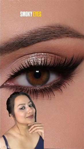 smooky eyes witgout using pallete #parulgarg #smooky #amravati #eyemakeup #eyebrows