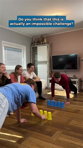 The “impossible” challenge from Super Skills 👀🎯 #theworldgame #gamenight #superskills #tiktokshop #familygames