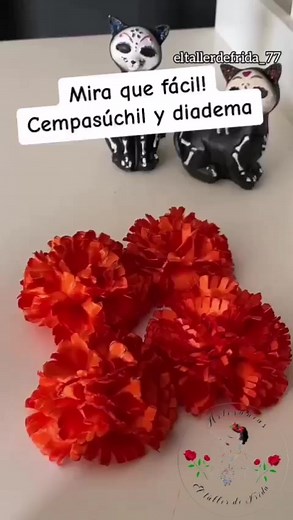 2.2M views · 62K reactions | Flor llena de simbolismo, de cultura y tradición, flor emblematica de México en día de muertos | Artesanías "El taller de Frida. | Facebook