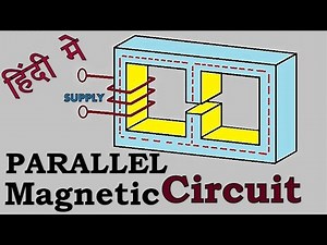 Parallel Magnetic Circuits & Its Step By Step Solution by rajneesh sir