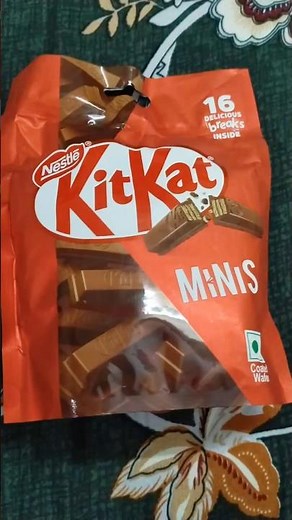 Nestle Kitkat Minis Choco Coated Wafer Bar 118 gm Review