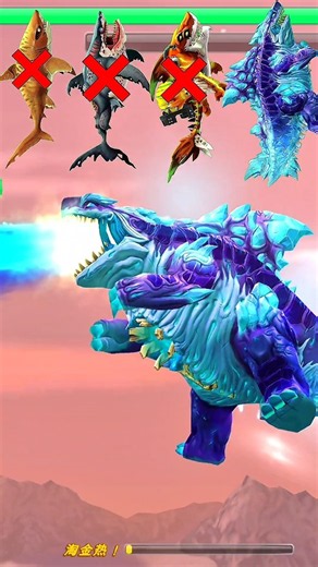 Hungry Shark World Game play Long Jump Testing Noob Shark Vs Pro Shark #new #shorts