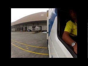 Reversing My B Double Truck To Be Unloaded