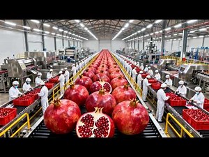 Inside the Juice Factory: How Tons of Fruit Become Pure Juice at Massive Scale - Full Process