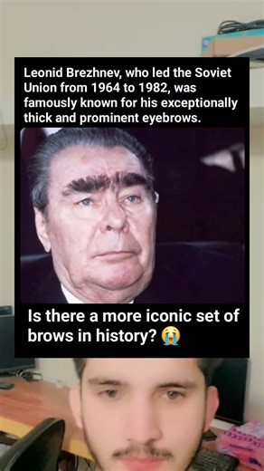 The Soviet Leader Famous for His Eyebrows: Leonid Brezhnev 😭 (1964–1982)