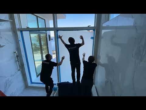 Switchable Smart Film installation by Smart Glass Technologies Team