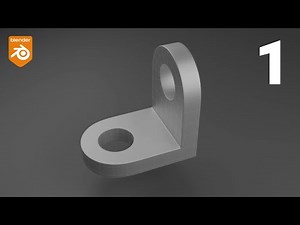 Topology Exercise | How to Model Hard Surface | Blender Tutorial