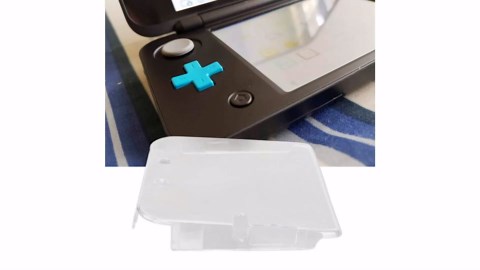 2DS Crystal Case, Transparent Protective Cover Shell for 2DS, Fashion, Long Lasting, Convenient with Compact Design for Long Gaming Sessions