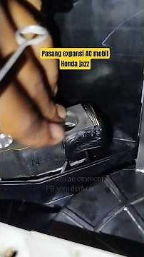 How to install an AC expansion valve on a Honda Jazz car #honda #automobile #auto #mechanic
