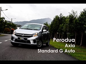 车库试驾 - Perodua Axia 2017 Facelifted Standard G