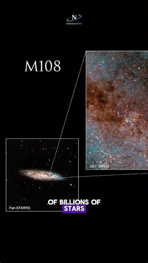 Messier 108 — The Chaotic Edge-On Galaxy