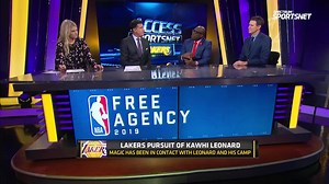 Los Angeles Times' Brad Turner laid out some of the details in the reported conversation between Magic and Kawhi Leonard. | Spectrum SportsNet