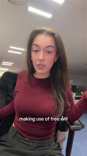 I love having free will