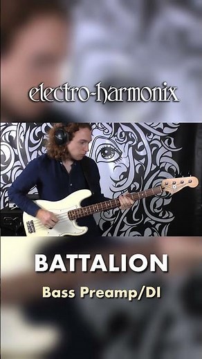 EHX Battalion Bass Preamp & DI Pedal Demo
