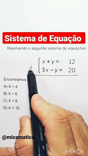 First Degree Equation System. Addition Method.