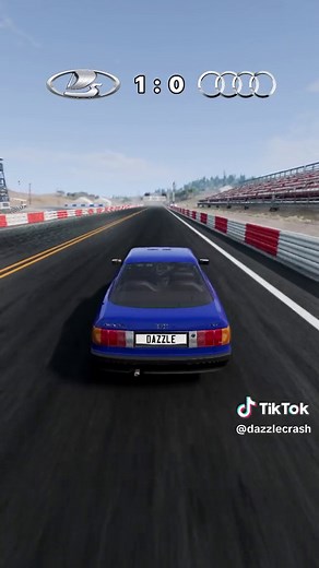 Lada 2107 vs Audi 80 B3: Speed and Maneuverability Test