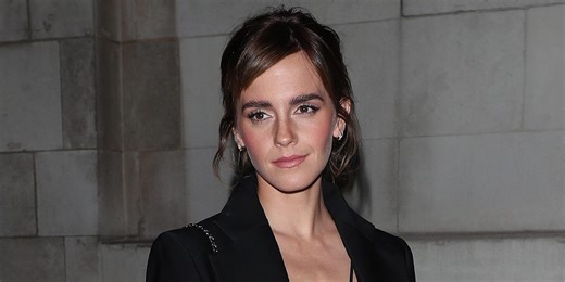 Emma Watson's Killer Abs Play Peek-A-Boo In A Cutout Dress In A Pre-BAFTA Party