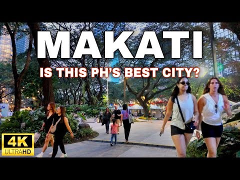 Makati Now! Is this Philippines Best City? 4K UHD Tour