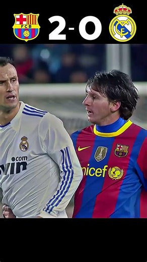 Barcelona vs Real Madrid 2010 #viral