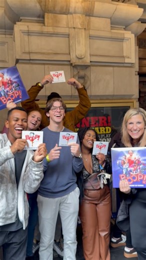 What gives us something to shout about? Reuniting with the cast and fans of BOOP! The Musical at our album signing event at the Museum of Broadway! ❤️ #bettyboop #boopthemusical #broadway #broadwaycastalbum #musicalalbum | Boop The Musical