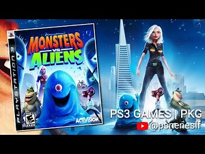 Monsters VS Aliens PKG PS3 (XMB)