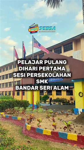 Pelajar Pulang di hari pertama sesi Persekolahan SMK Bandar Seri Alam #antibully #fyp #fypシ゚ #foryoupage #smkbandarserialam