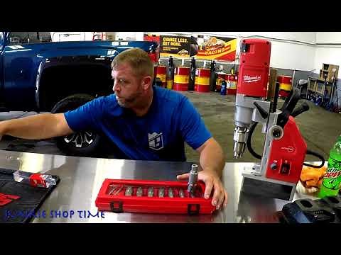 MY NEW MILWAUKEE MAG DRILL