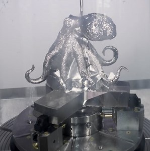 420K views · 4.8K reactions | Finishing The Titanium Octopus with a “Unified” Multiaxis Toolpath in Mastercam using a Duo-Lock Kennametal Extension with a .375 HARVI I Ball End Mill Running on the Doosan DVF 8000T 5-Axis | Titans of CNC Machining | Facebook