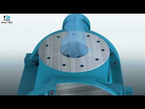 Frick India Screw Compressor animation