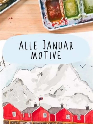 Der Januar ist schon vorbei und es hat uns wie immer so viel Spaß bereitet, mit euch jeden Sonntag gemeinsam zu malen. Welches Motiv hat euch am meisten gefallen? Morgen um 11 Uhr geht es natürlich in der Membership weiter mit dem nächsten Livestream. Ihr könnt wie immer alle Videos in der Membership abrufen wann immer ihr möchtet und in eurem individuellen Tempo mitmalen. #mayandberryfriends #malen #tutorial #aquarell #kreativeauszeit