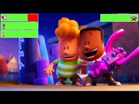 Captain Underpants Final Battle with healthbars (2/2)