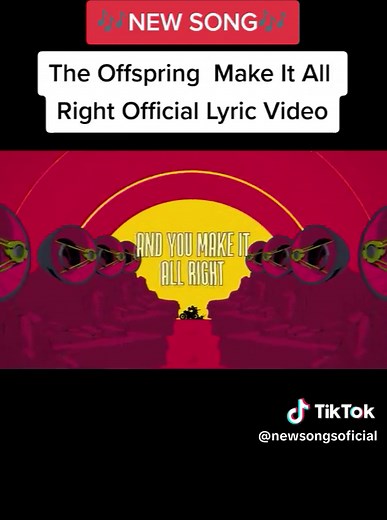 The Offspring - Make It All Right Official Music Video