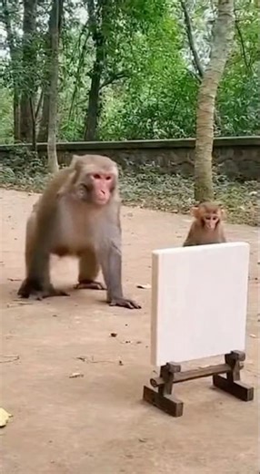 Monkey Taekwondo Fail: His Flying Kick Spins Him Out!#shorts #animals #Monkey