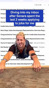 Imagine spending two weeks not applying to jobs and still landing interviews. That’s the magic of Sonara. Ready to dive into your inbox? | Sonara