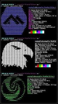 Remember Neofetch? Example ASCII Art Distros #linuxcommand #code