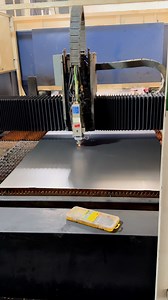 Laser laser automatic cutting process #machine #process #cuttingskills #laser #automatic #auto | Inside the factory