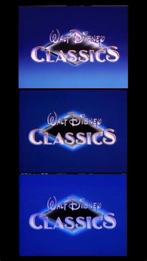 Walt Disney Classics Logo Comparison with 1986 WDHV Theme